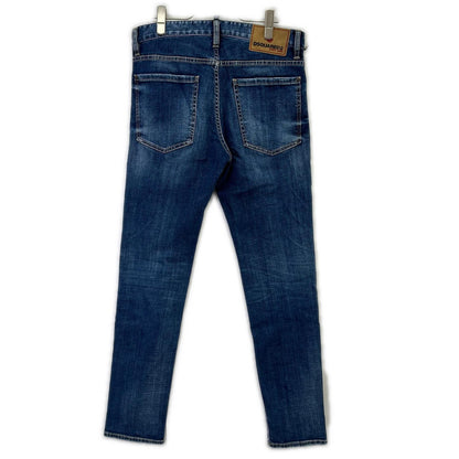 Dsquared2 DSQUARED Blue Button Fly Skinny Jeans Size 46