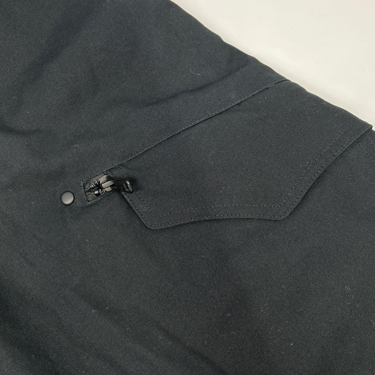 Y-3 Black Cotton Workwear Cargo Shorts Pants Size XL