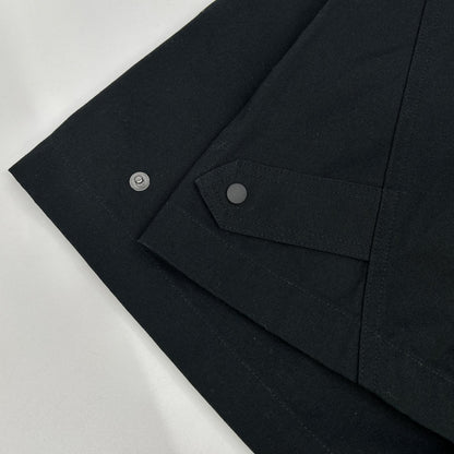 Y-3 Black Cotton Workwear Cargo Shorts Pants Size XL