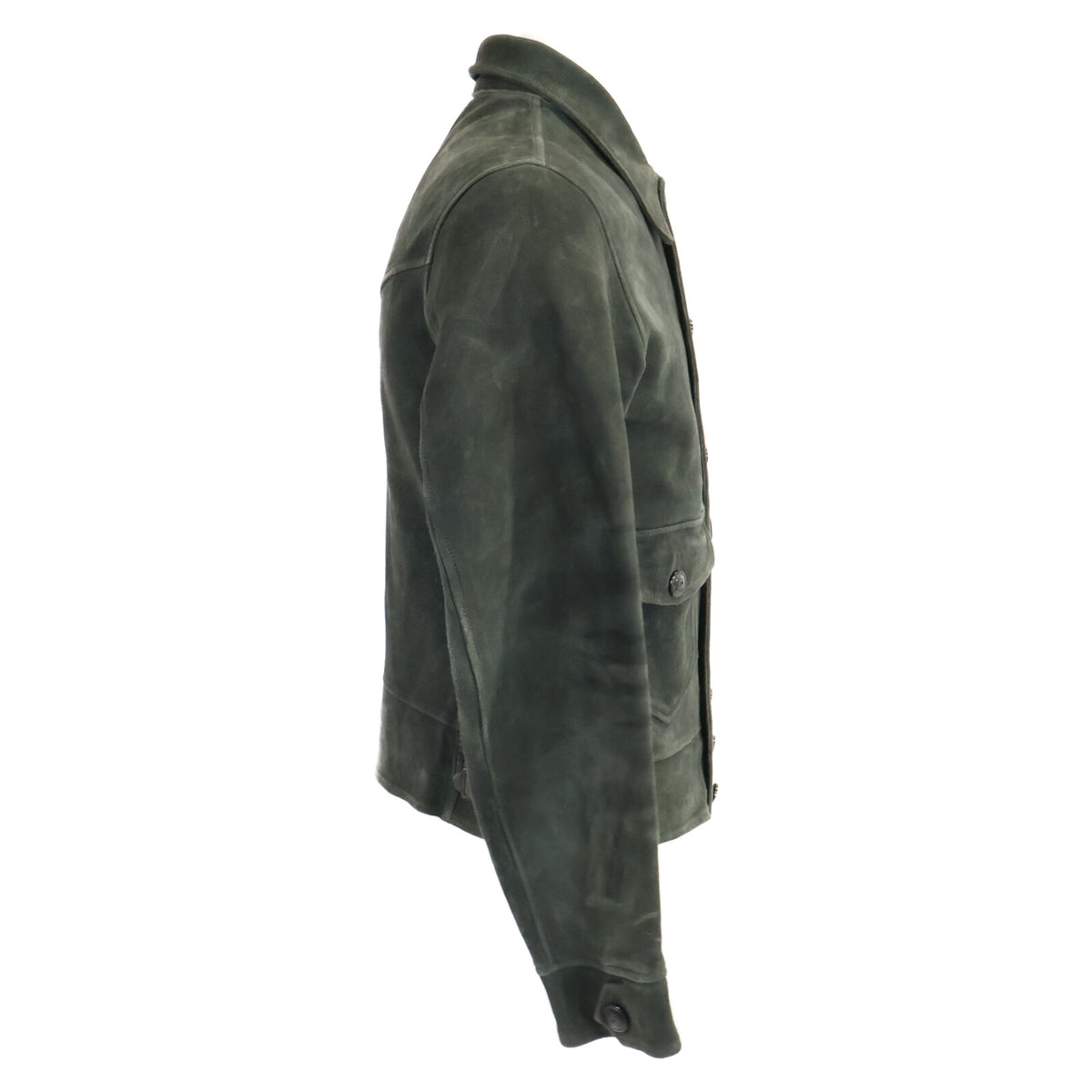 RRL Hadley Suede Jacket Moss Green Size XS/TP