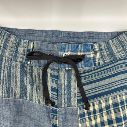 RRL Cotton Linen Indigo Drawstring Pants Size 28×30