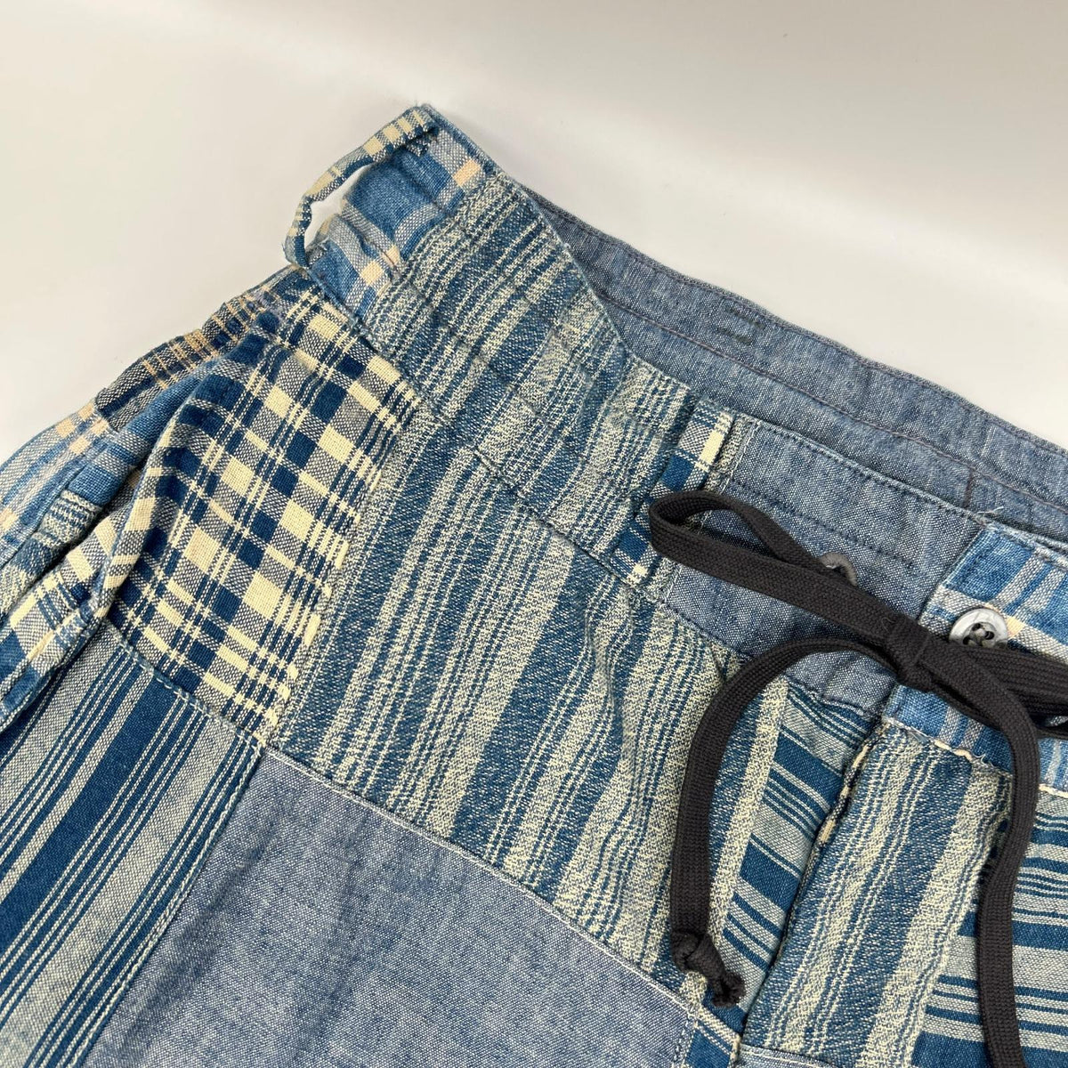 RRL Cotton Linen Indigo Drawstring Pants Size 28×30