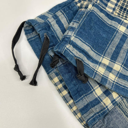 RRL Cotton Linen Indigo Drawstring Pants Size 28×30