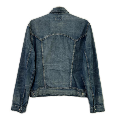 RRL Hewson True Indigo Denim Western Jacket Size S