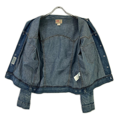 RRL Hewson True Indigo Denim Western Jacket Size S