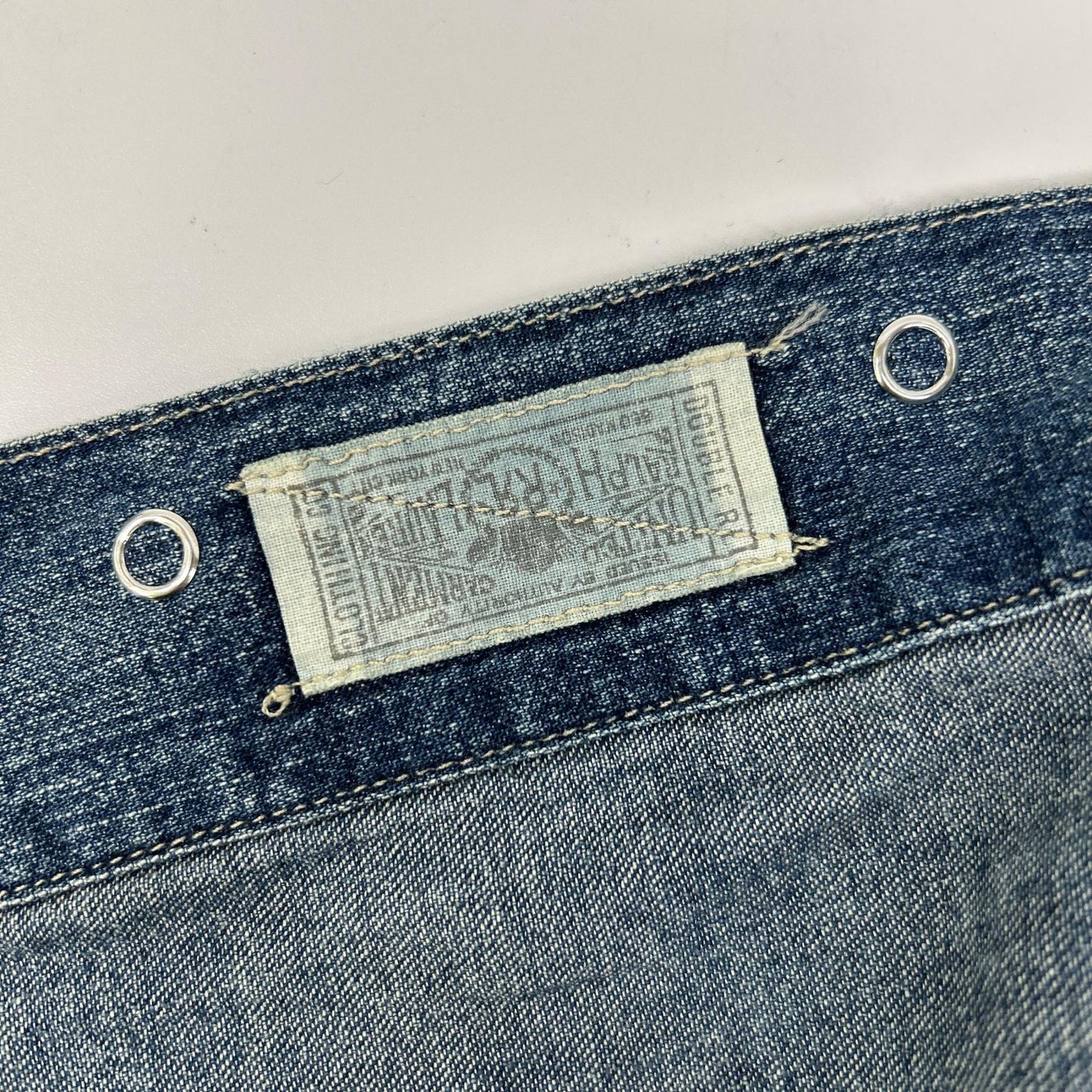 RRL Hewson True Indigo Denim Western Jacket Size S