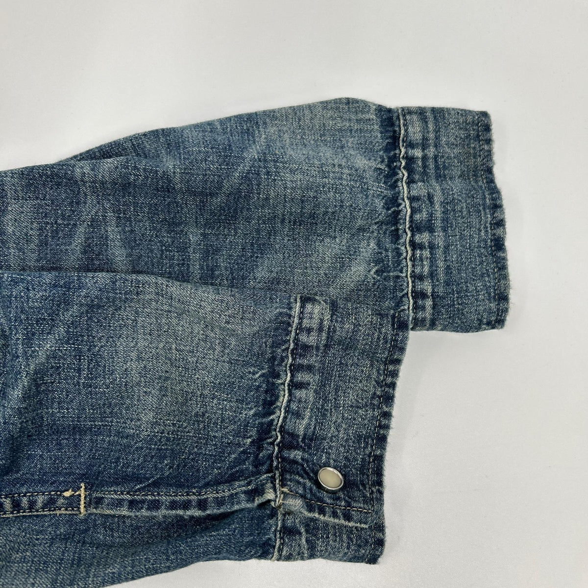 RRL Hewson True Indigo Denim Western Jacket Size S