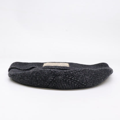 RRL Black Indigo Cotton Watch Cap Size ONE 47CM