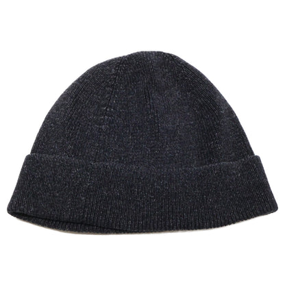 RRL Black Indigo Cotton Watch Cap Size ONE 47CM
