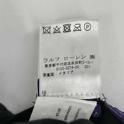 RalphLauren PURPLE LABEL Italian Black Tapered Pants Size 28
