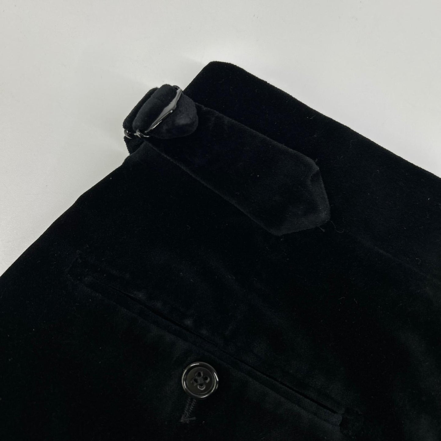 RalphLauren PURPLE LABEL Italian Black Tapered Pants Size 28