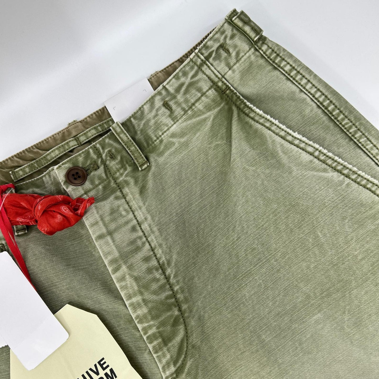 DENHAM Archive Uniform S2 Khaki Chino Military Pants Size 28