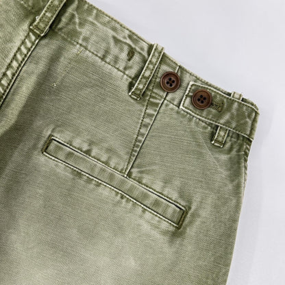 DENHAM Archive Uniform S2 Khaki Chino Military Pants Size 28