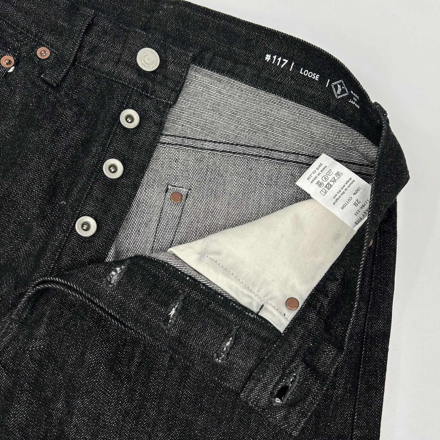 Ordinary fits Limited Model Indigo Loose Jeans Size 28