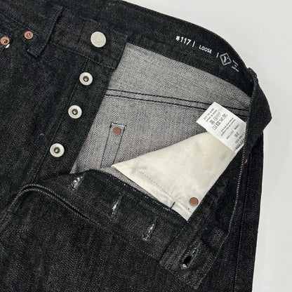 Ordinary fits Limited Model Indigo Loose Jeans Size 28