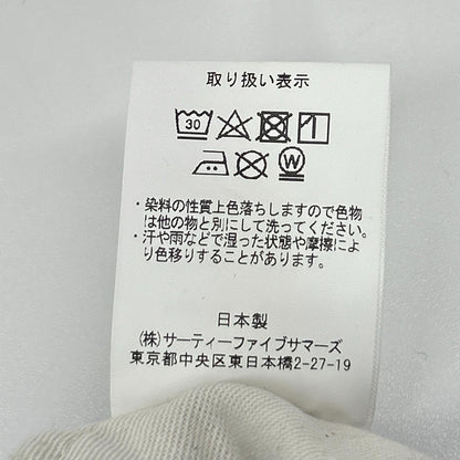 ANATOMICA 24SS Button Fly Tapered Black Denim Jeans Size 34