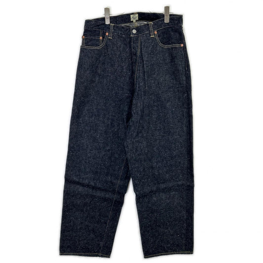 GOLD Recycled Suvin 14oz Denim 5-Pocket Pants Indigo Size L