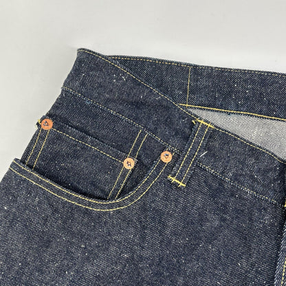 GOLD Recycled Suvin 14oz Denim 5-Pocket Pants Indigo Size L