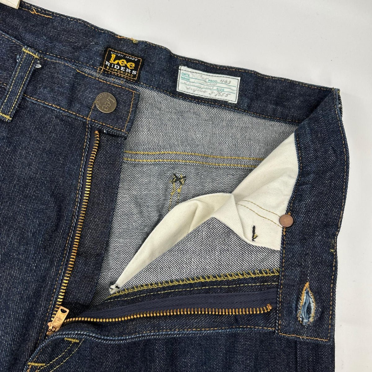 Lee LM6355 1955 James Dean 101-Z Zip Jeans Indigo Size 33