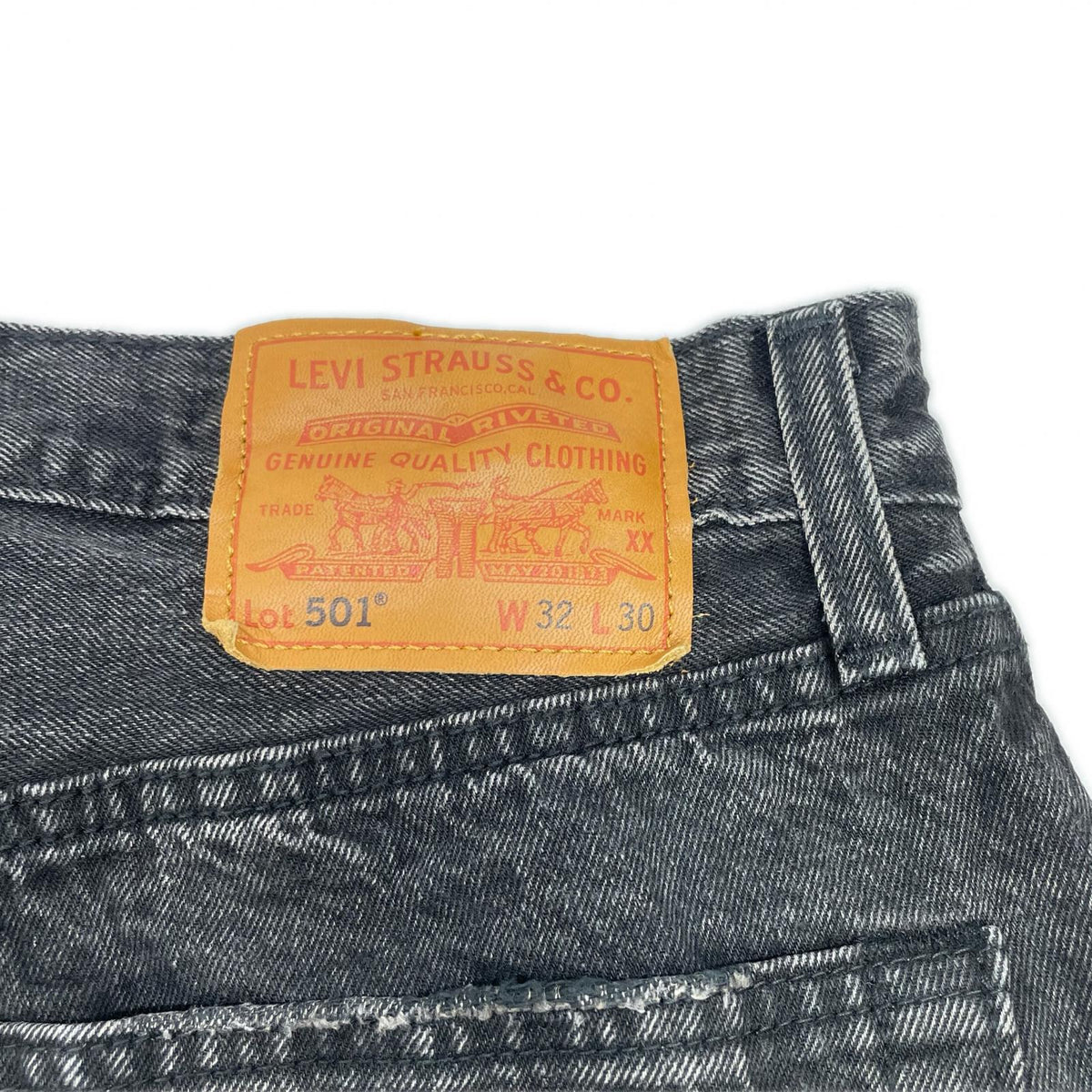 LEVI'S EDIFICE Exclusive 30th Anniv Jeans Black Size W32L30