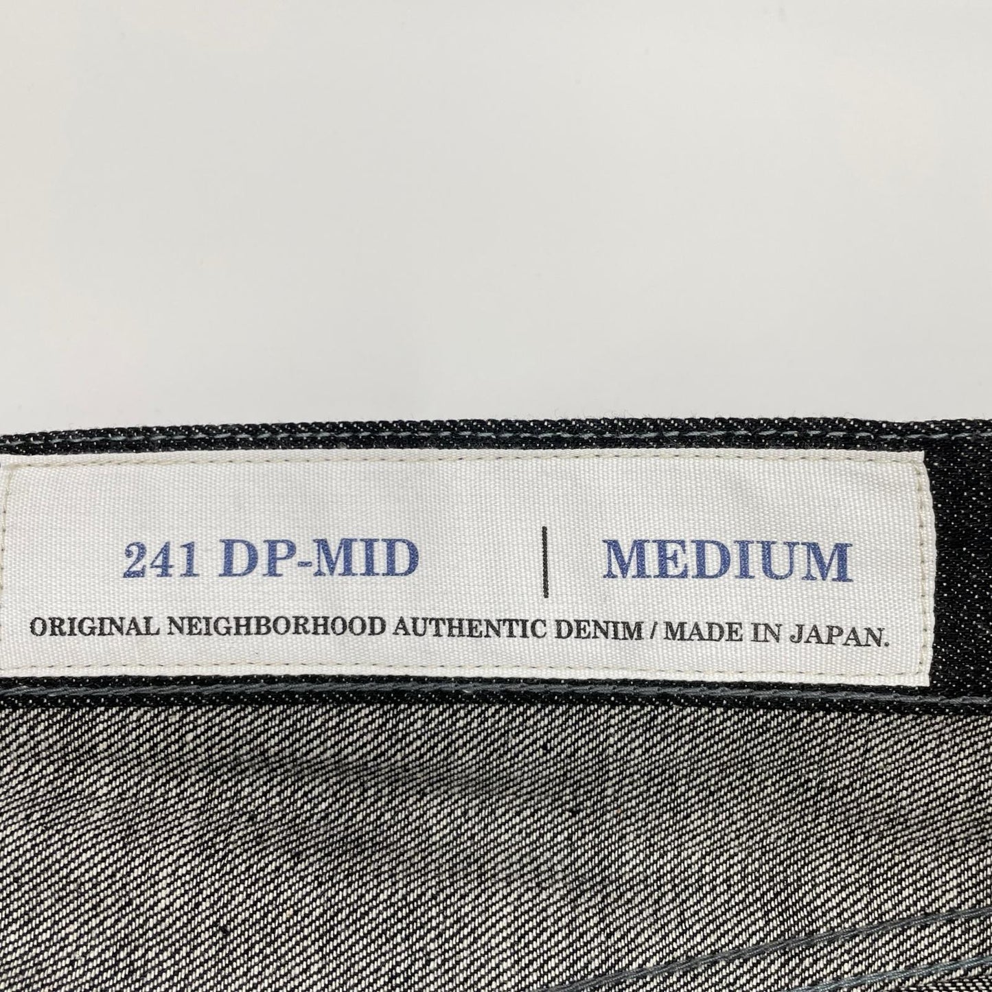 NEIGHBORHOOD 24SS Rigid Denim DP Mid Pants Indigo Size M