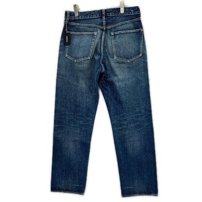 MINEDENIM L.Straight 5-Pocket Button Fly Jeans Indigo Size 9