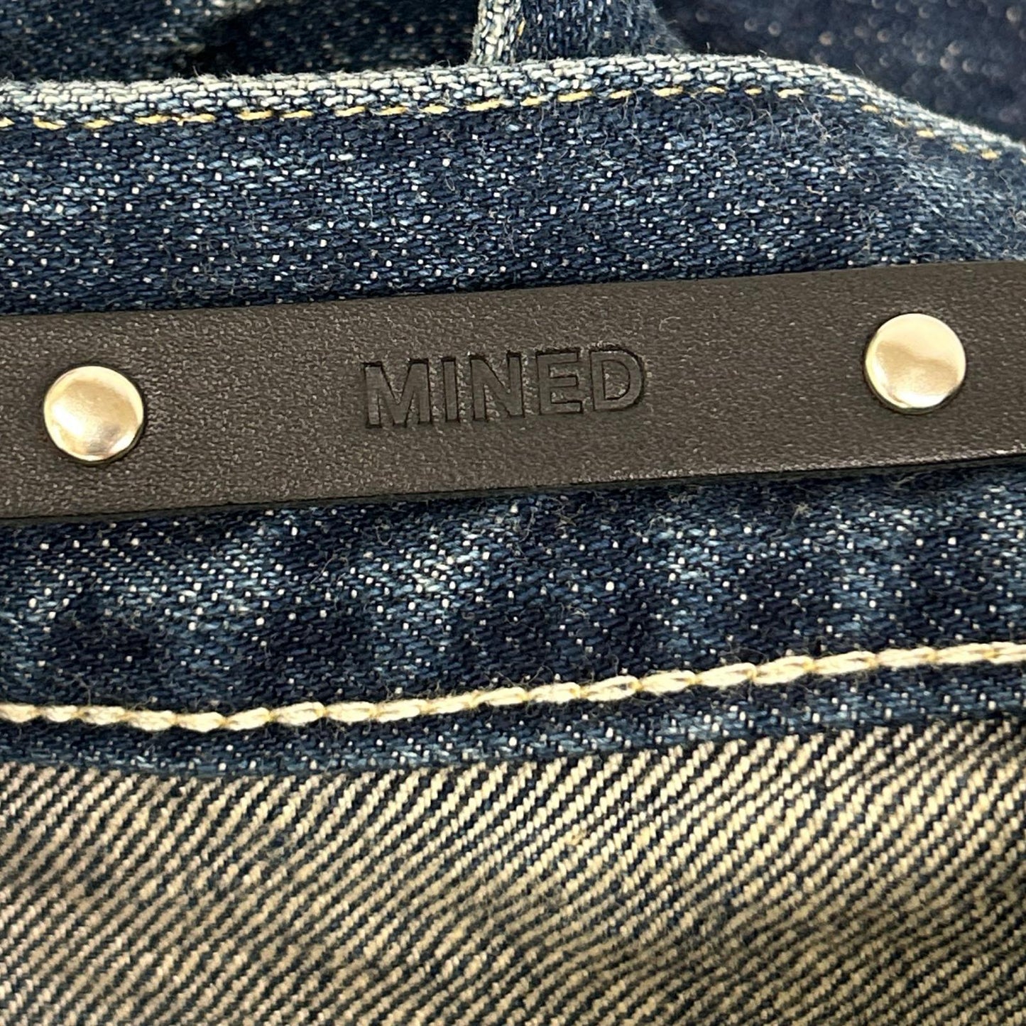 MINEDENIM L.Straight 5-Pocket Button Fly Jeans Indigo Size 9