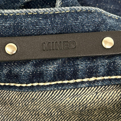 MINEDENIM L.Straight 5-Pocket Button Fly Jeans Indigo Size 9