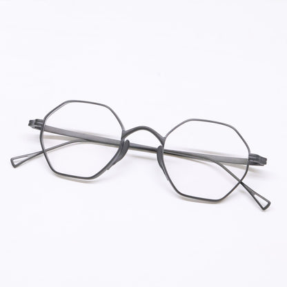 KameManNen KMN152 MBK Eyeglasses Black Size 46X23-145