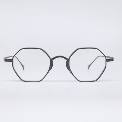 KameManNen KMN152 MBK Eyeglasses Black Size 46X23-145