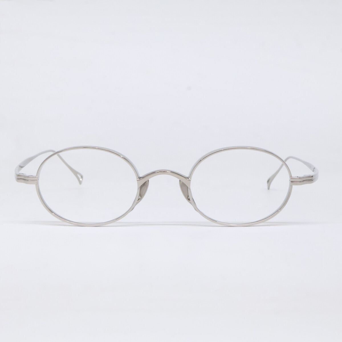 KameManNen KMN9918 TS Oval Eyeglasses Silver Size 45X22-145