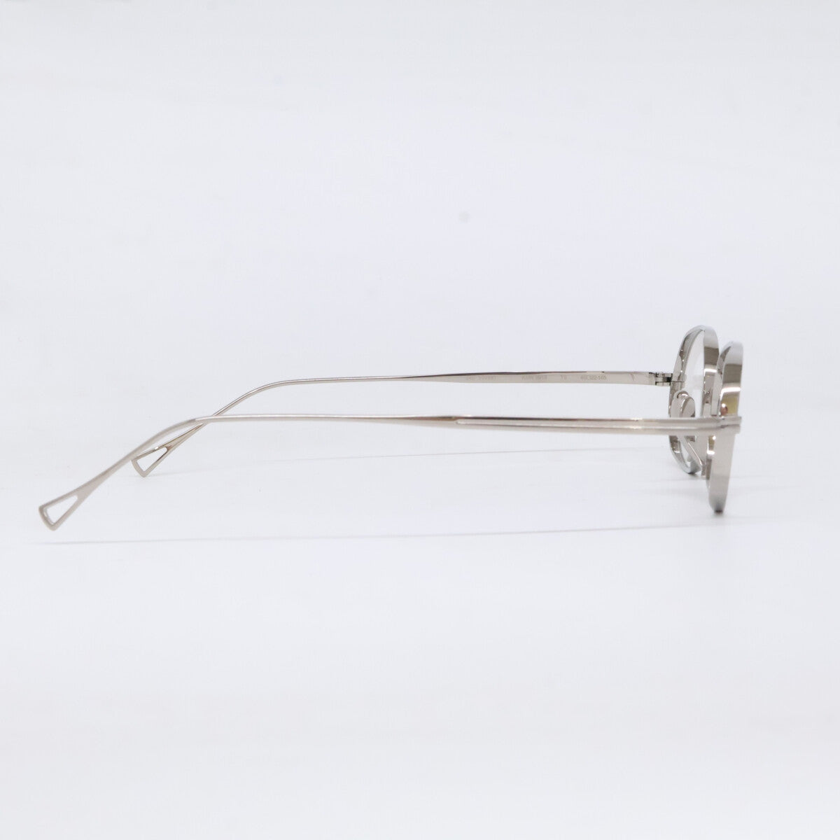 KameManNen KMN9918 TS Oval Eyeglasses Silver Size 45X22-145