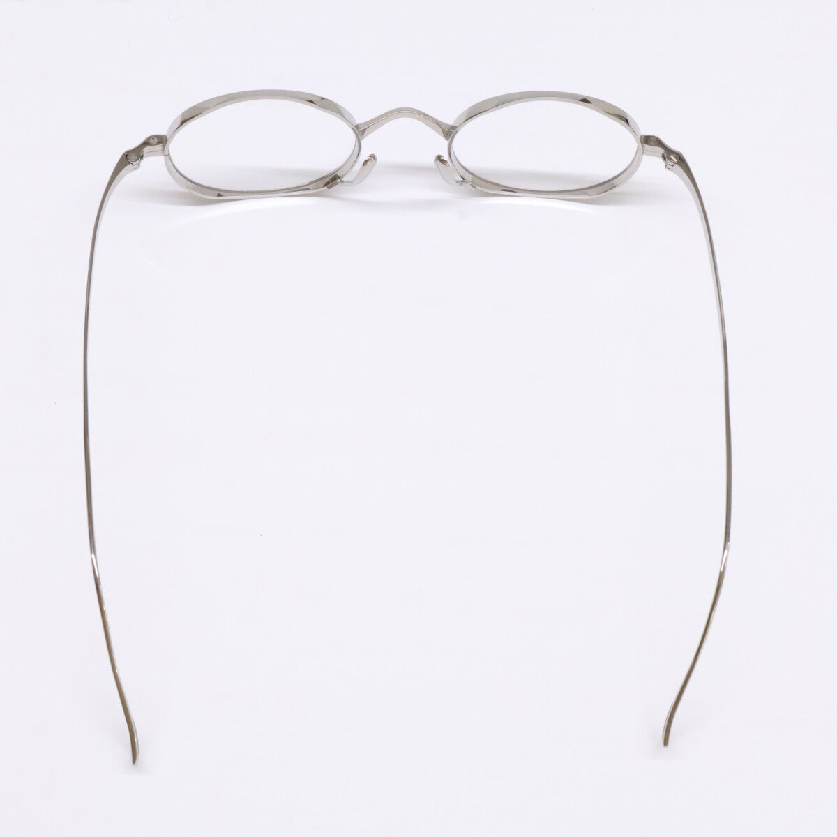 KameManNen KMN9918 TS Oval Eyeglasses Silver Size 45X22-145