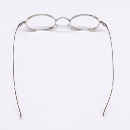 KameManNen KMN9918 TS Oval Eyeglasses Silver Size 45X22-145