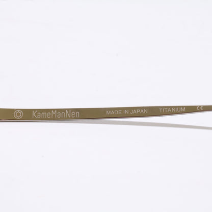 KameManNen KMN9918 TS Oval Eyeglasses Silver Size 45X22-145