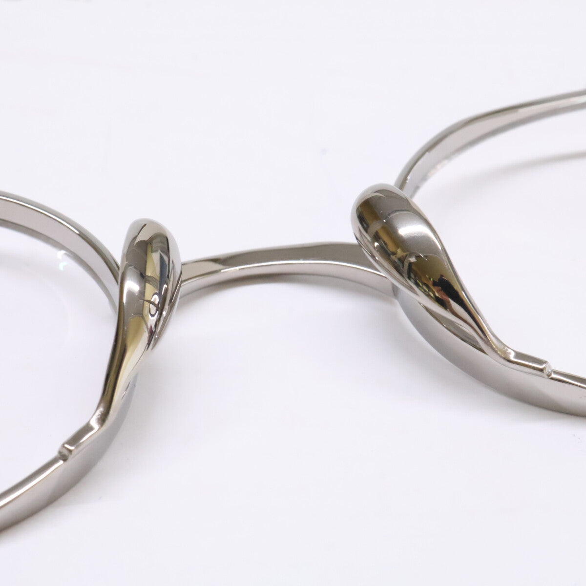 KameManNen KMN9918 TS Oval Eyeglasses Silver Size 45X22-145