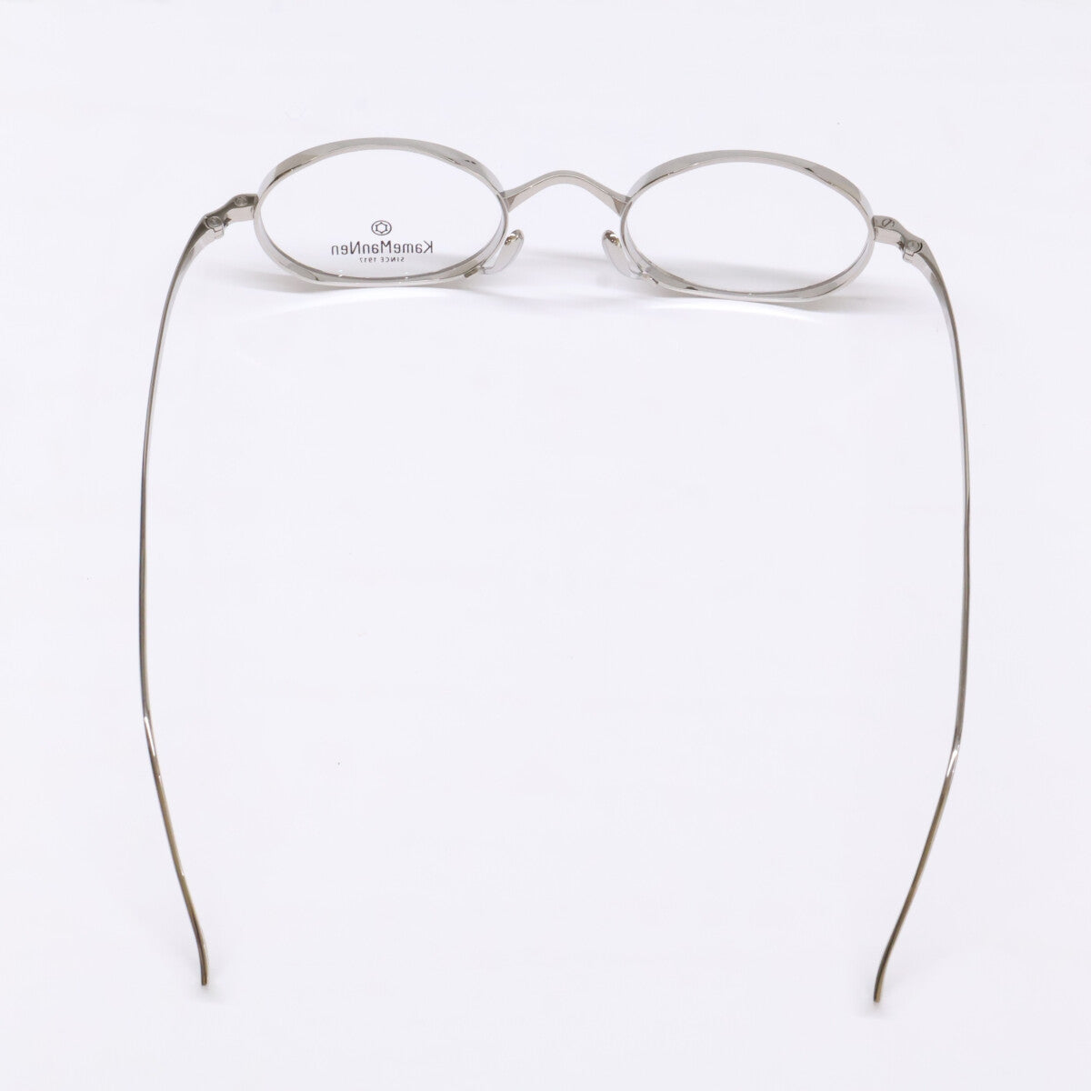 KameManNen KMN9918 TS Oval Eyeglasses Silver Size 45X22-145