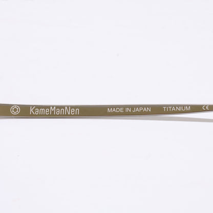 KameManNen KMN9918 TS Oval Eyeglasses Silver Size 45X22-145