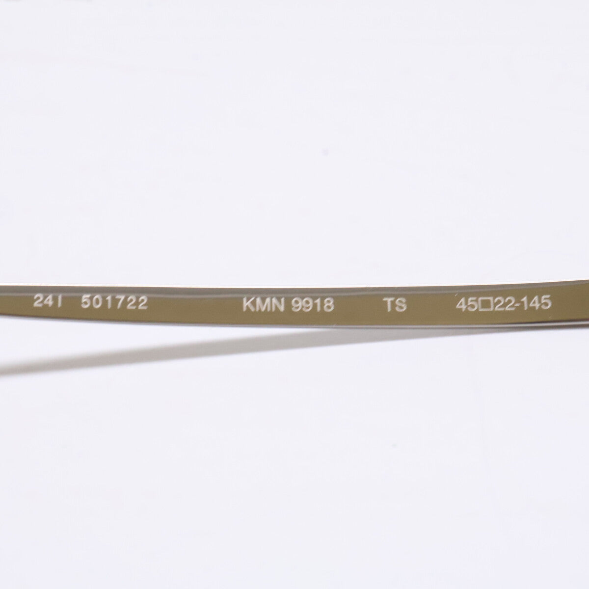 KameManNen KMN9918 TS Oval Eyeglasses Silver Size 45X22-145
