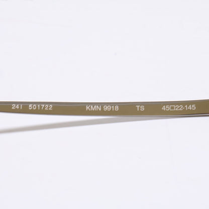 KameManNen KMN9918 TS Oval Eyeglasses Silver Size 45X22-145