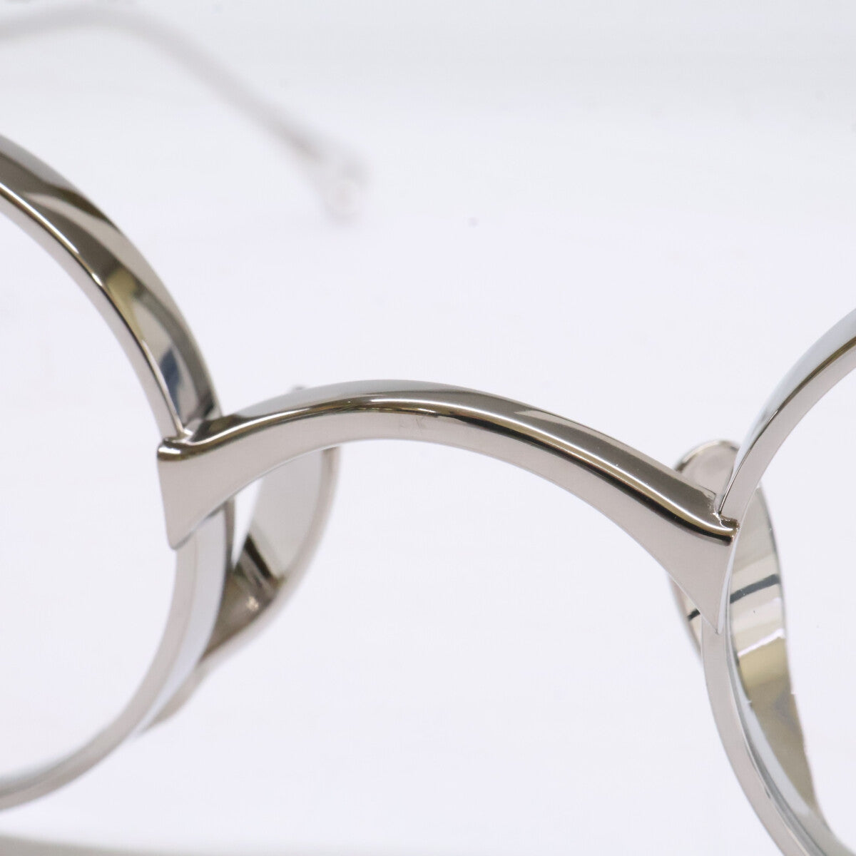 KameManNen KMN9918 TS Oval Eyeglasses Silver Size 45X22-145