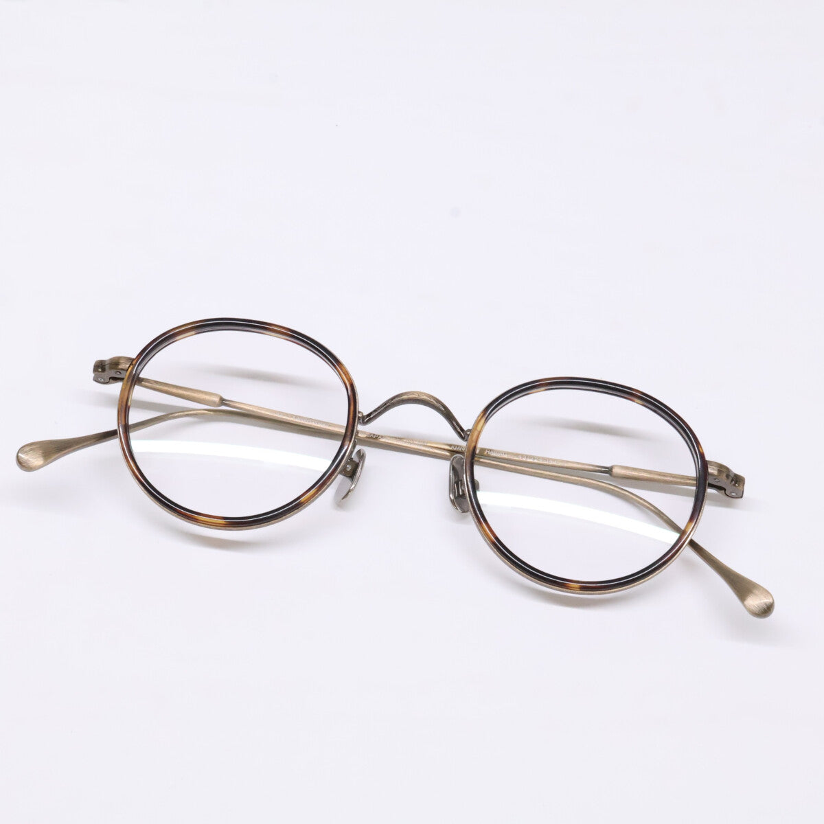 KameManNen KMN139 HAV/AG Boston Frames Brown Glasses Size 43X24-143