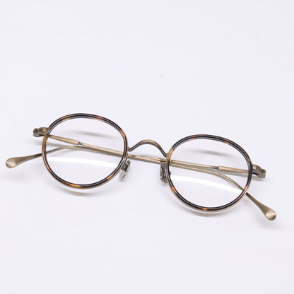 KameManNen KMN139 HAV/AG Boston Frames Brown Glasses Size 43X24-143