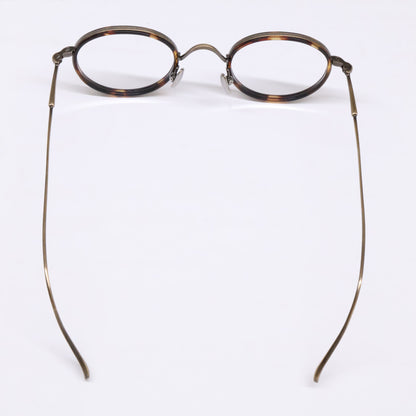 KameManNen KMN139 HAV/AG Boston Frames Brown Glasses Size 43X24-143