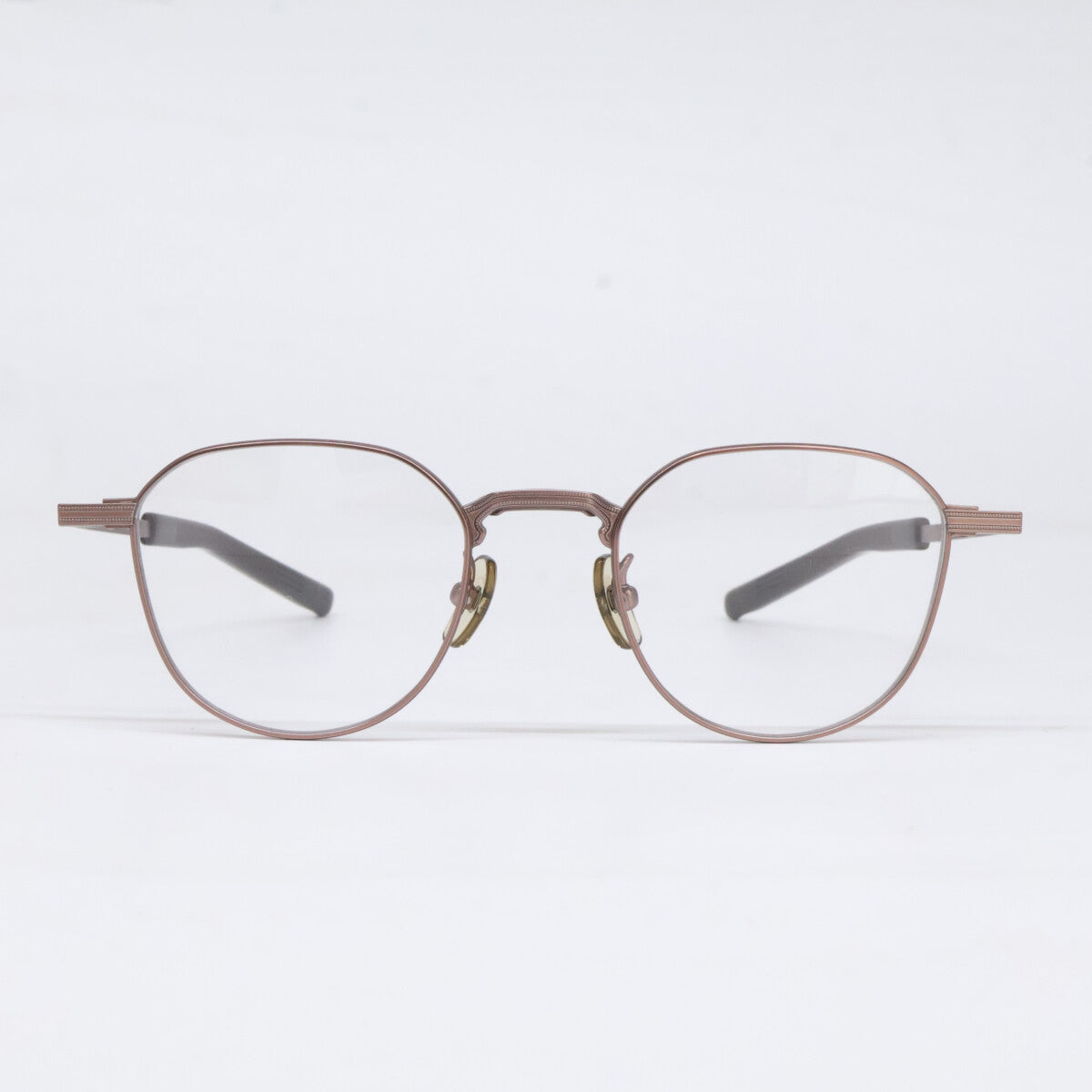 999.9 S-955T 8 Crown Panto Eyeglasses Brown Size 46X20-142
