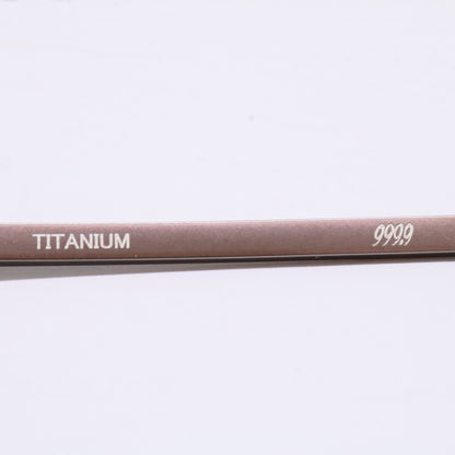 999.9 S-955T 8 Crown Panto Eyeglasses Brown Size 46X20-142