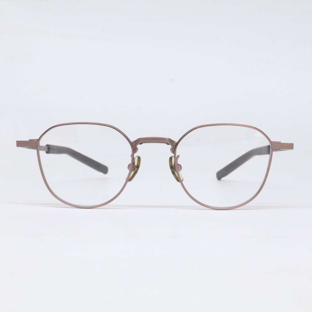 999.9 S-955T 8 Crown Panto Eyeglasses Brown Size 46X20-142