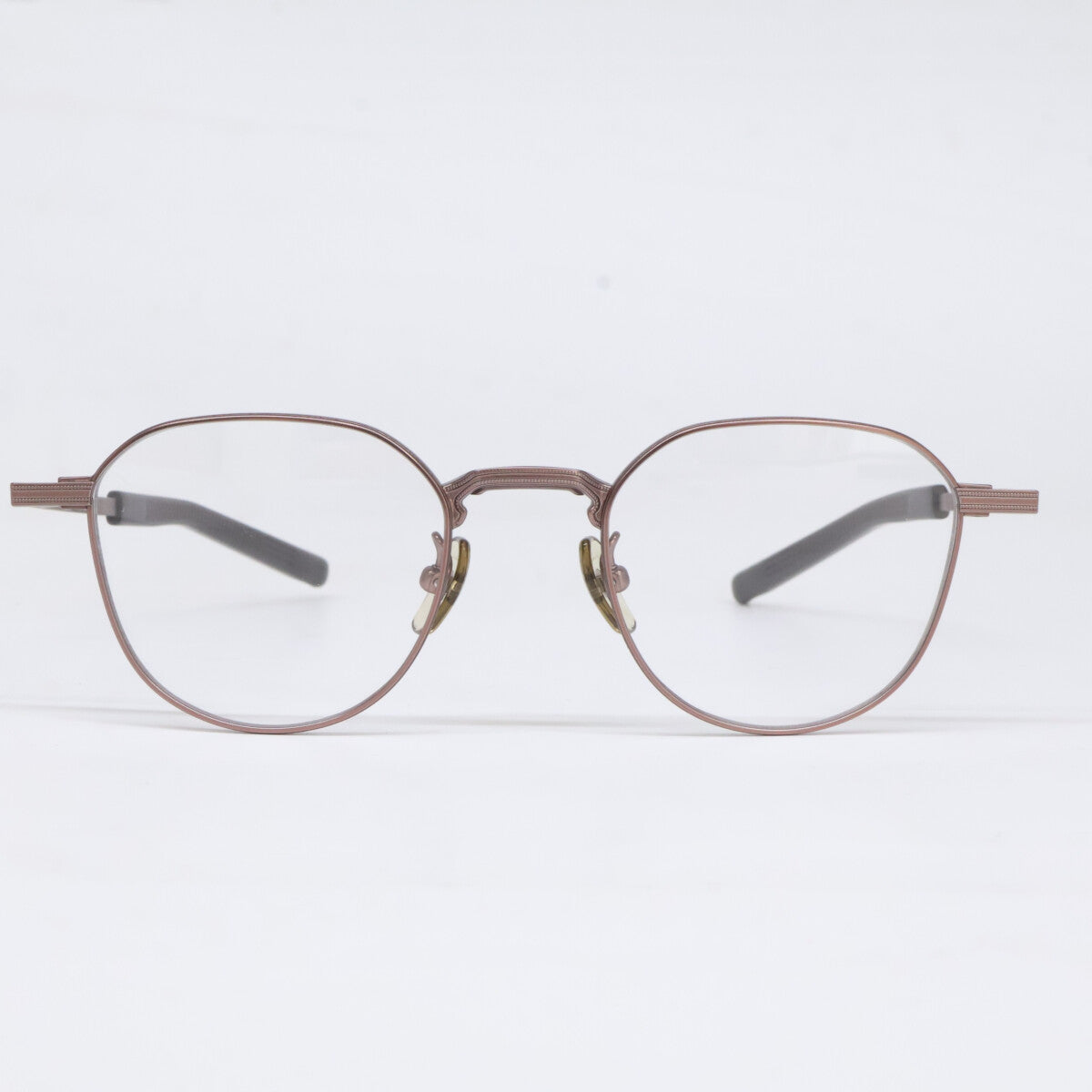 999.9 S-955T 8 Crown Panto Eyeglasses Brown Size 46X20-142