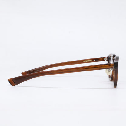 FOUR NINES FN-0945 Cell Sunglasses Brown Size 45X23-145
