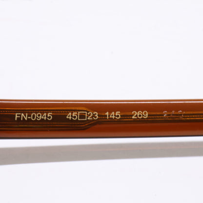 FOUR NINES FN-0945 Cell Sunglasses Brown Size 45X23-145
